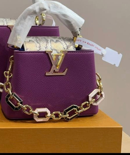 Lv مع علبه وشهادة