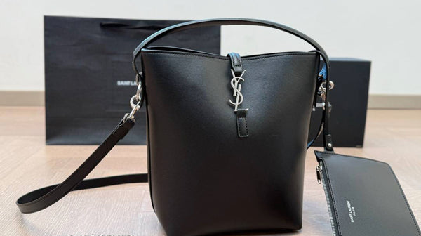 Saint laurent مع علبه وشهادة